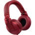 Pioneer DJ HDJ-X5BT Red Bluetooth Wireless DJ Headphones