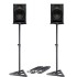 Presonus R80v2 AMT Active Studio Monitors + Stands & Leads Bundle