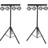 QTX Portable LED Par Bar Lighting System (Pair)