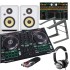 Roland DJ-202, KRK Rokit RP5 G4 White Noise, Laptop Stand + Numark HF125 Headphones