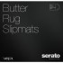 Serato Official Butter Rugs Slipmats, Black, 12'' (Pair)