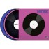 Serato Emoji Series Control Vinyl 'Flame/Record' Pair