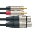Stagg RCAm - XLRf 3 Metre Pro Audio Cable (NTC3CMXFR)