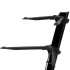 Stay 2-Tier Slim Keyboard Stand Curved Top (Black)