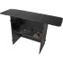 UDG Ultimate Fold Out DJ Table, Black MK2 Plus with Wheels