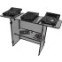 UDG Ultimate Fold Out DJ Table, White MK2 Plus with Wheels
