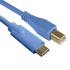 UDG USB-C to USB-B Straight Cable, Blue 1.5 Metre