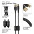 UDG USB-A to USB-B Straight Cable, Black, 1 Metre