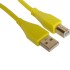 UDG USB-A to USB-B Straight Cable, Yellow 3 Metre