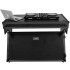 UDG Ultimate Flight Case Portable Z-Style DJ Table Black Plus (Wheels)