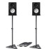 Yamaha HS5 Black Active Studio Monitors + Stands & Leads