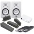 Yamaha HS5 White (Pair) + Arturia MiniFuse 1 White + Pads & Leads