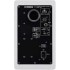 Yamaha HS5 White Active Studio Monitors, Isolation Pads & Leads Bundle
