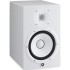 Yamaha HS8 White Active Studio Monitors + Stands & Leads