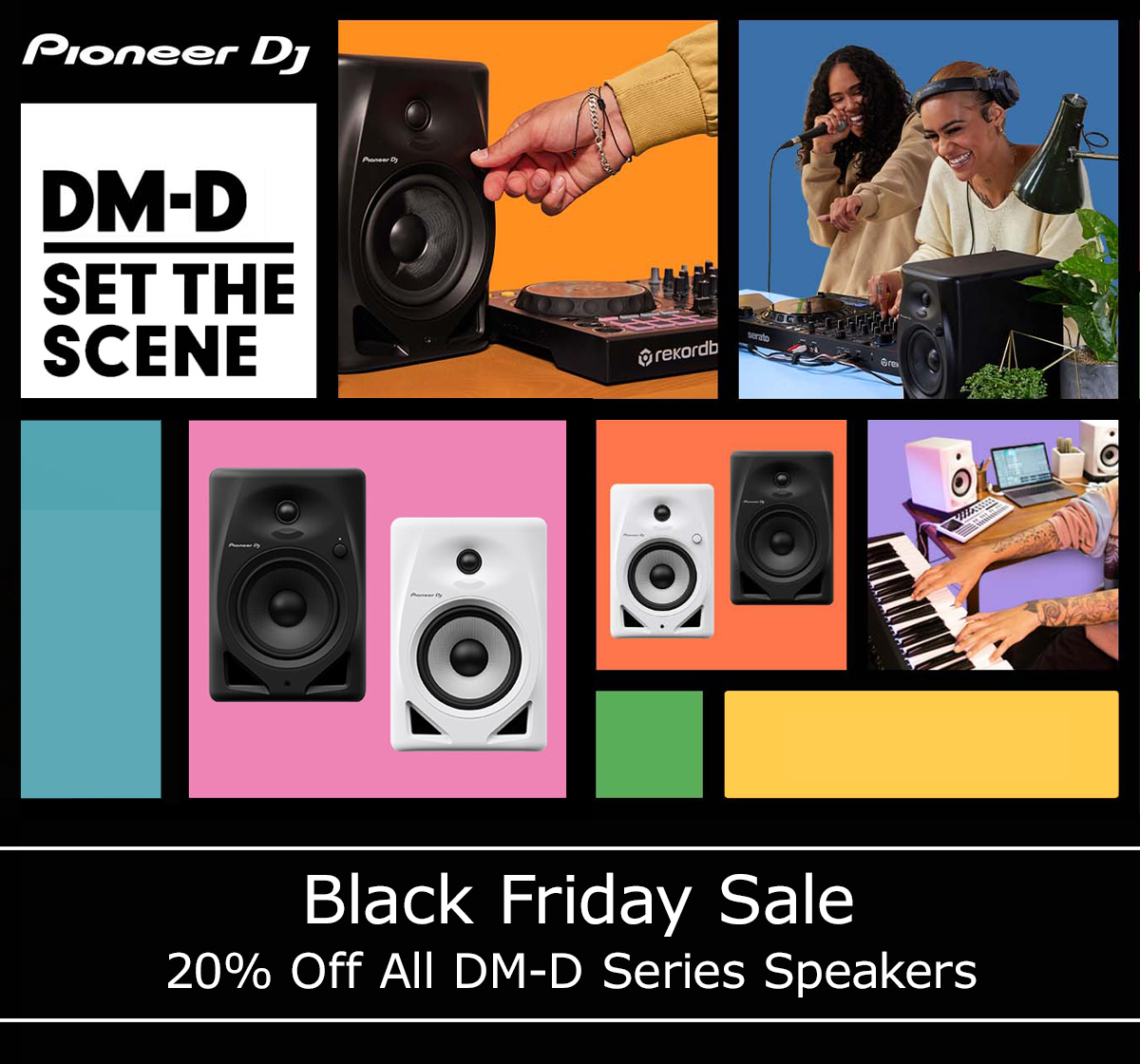 PIONEER BLACK FRIDAY SALE DM-D SPEAKERS