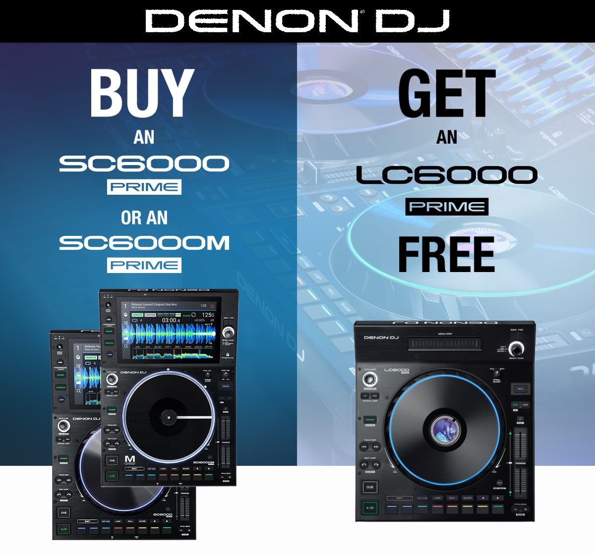 DENON LC6000 GIVEAWAY