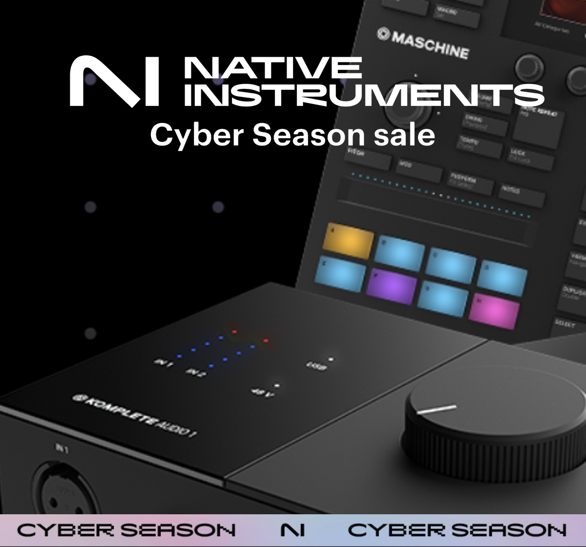 NATIVE INSTRUMENTS CYBER SALE