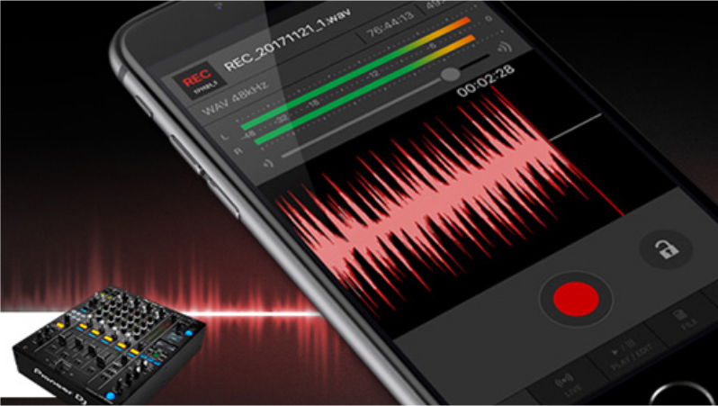 Pioneer DJM Recording iOS App