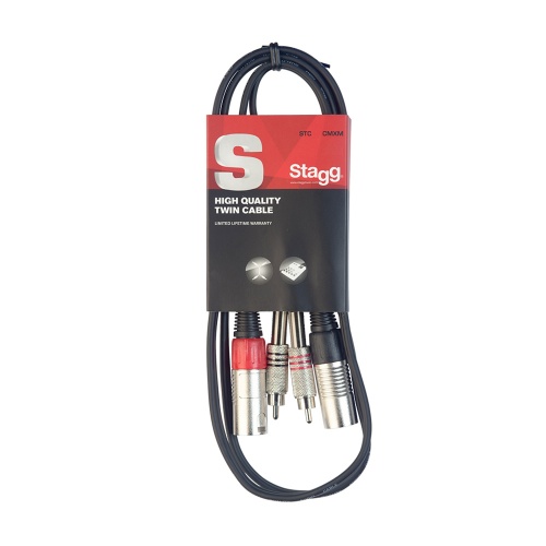 Stagg RCAm - XLRf 60cm Audio Cable (STC060CMXF)