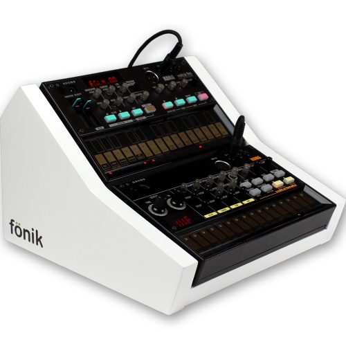 Fonik Audio Stand For 2 x Korg Volca (White)