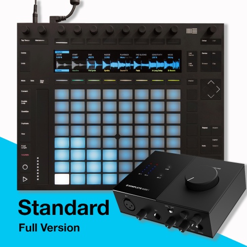 Ableton Push 2 + Live 11 Standard & NI Komplete Audio 1 Bundle, Sale Ends 11th Jan '23