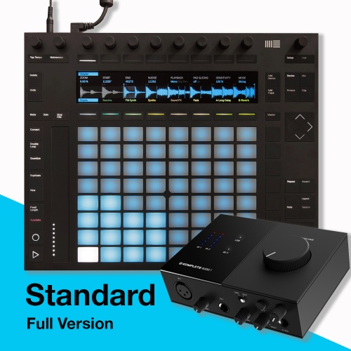 Ableton Push 2 + Live 11 Standard & NI Komplete Audio 1 Bundle
