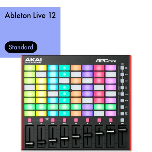 Akai APC Mini MK2 MIDI Controller + Ableton Live 12 Standard Bundle Deal