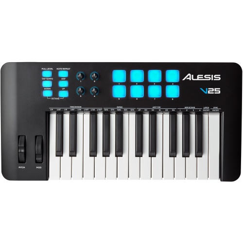 Alesis V25 MKII USB-MIDI Keyboard With iOS Connectivity
