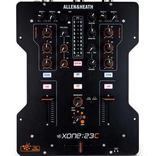 Allen & Heath Xone 23C DJ Mixer with Internal Soundcard