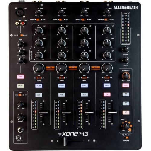 Allen & Heath Xone 43 Professional Analogue DJ Mixer