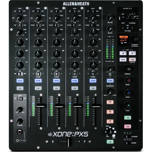 Allen & Heath Xone PX5 Analogue DJ Mixer + Soundcard & FX