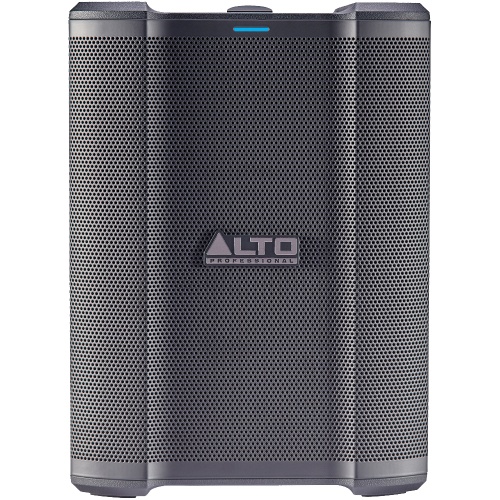 Alto Busker, Battery-Powered, 6.5'' Portable PA Speaker with Bluetooth & 3-Channel Built-In Mixer