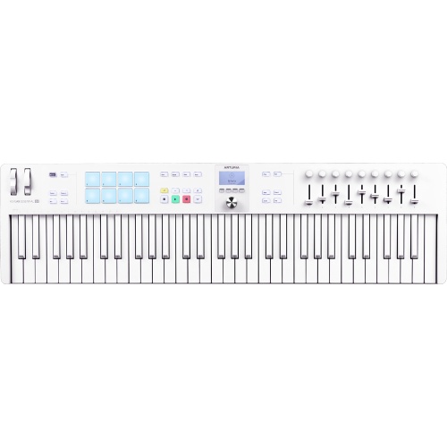 Arturia KeyLab Essential 61 MK3 Black Midi Keyboard - The