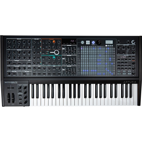 Arturia MatrixBrute Noir, Limited Edition Analogue Monophonic Synthesizer