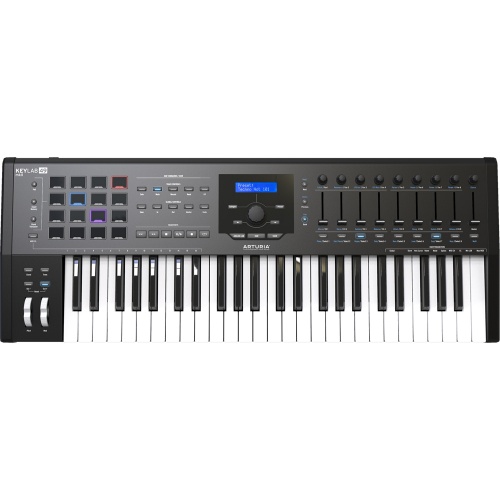 Arturia KeyLab 49 MK2 Midi Controller Keyboard, Black