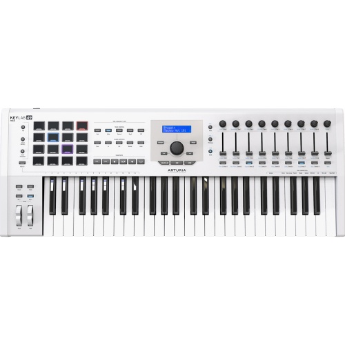 Arturia KeyLab 49 MK2 Controller Keyboard, White
