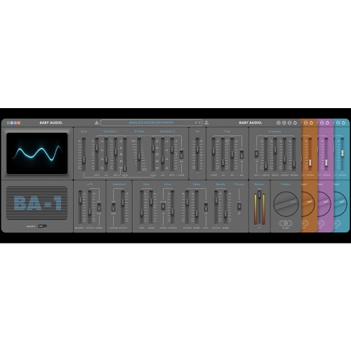 Baby Audio BA-1 Analog Modeled Synth Plug-In, Software Download (Sale Ends 6th December)
