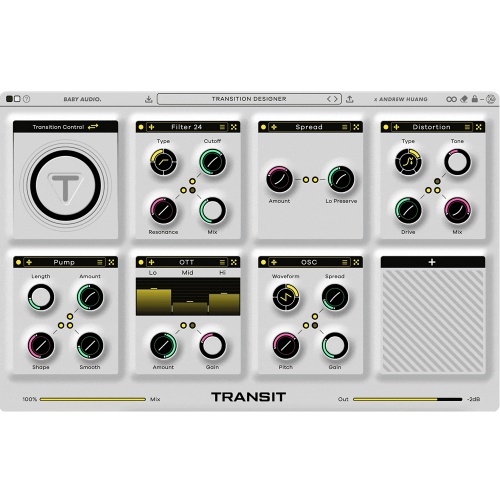 Baby Audio Transit, Transition Designer Plugin, Software Download (Sale Ends 6th December)