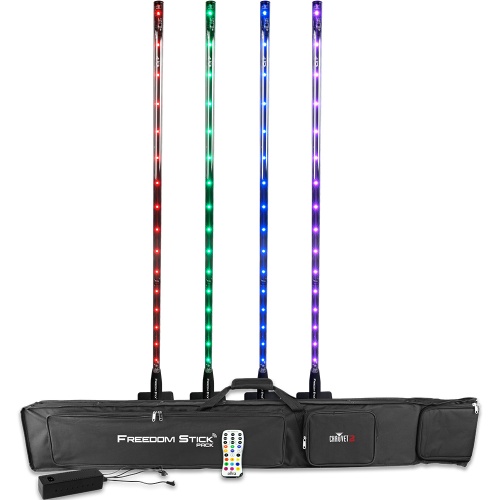 Chauvet DJ Freedom Stick Pack, Free-standing Lights, Including Remote & Charger