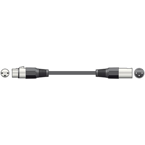 Generic XLRf - XLRm 3 Metre Balanced Audio Cable