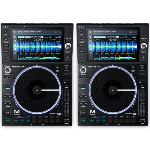 Denon SC6000M Prime, Motorised Pro Media Player (Pair) + 2 x FREE LC6000