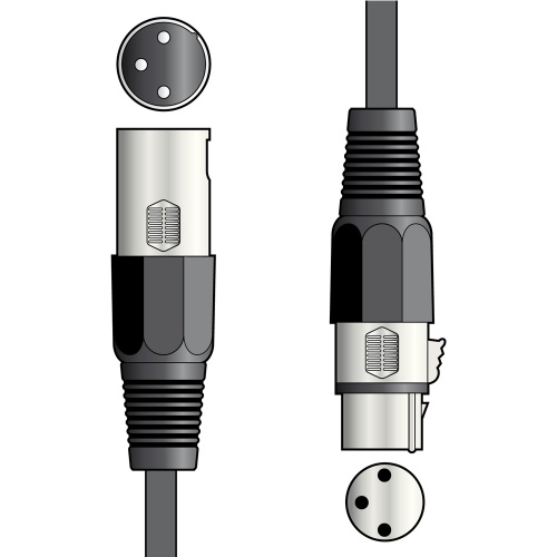 QTX Lighting DMX Cable, 20 metre (177.913UK)