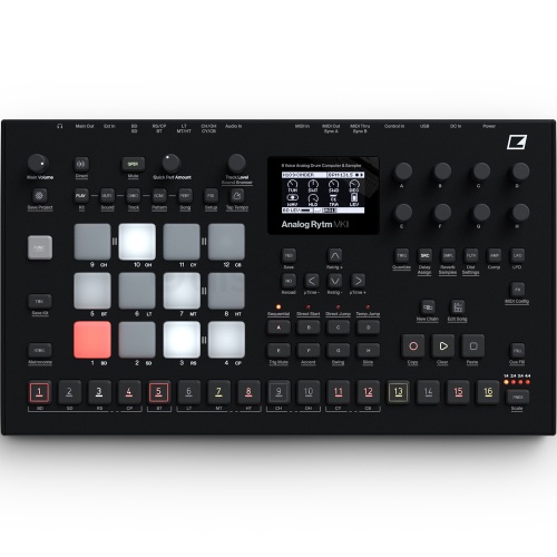 Elektron Analog Rytm MKII, Drum Machine & Sampler (Black Finish)