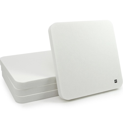 EQ Acoustics 'ColourPanel R5' White Acoustic Tiles x4 (B-Stock)