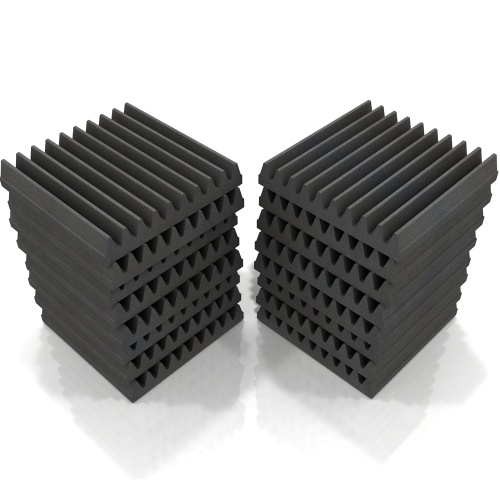 EQ Acoustics Wedge 30 Acoustic Foam Tiles (Grey) x16 (B-Stock)