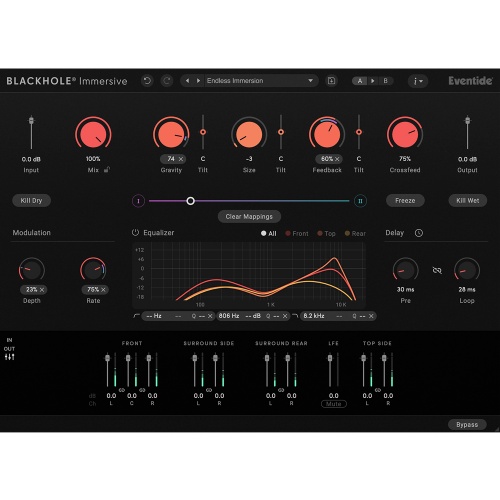 Eventide Blackhole Immersive Reverb Plugin, Software Download