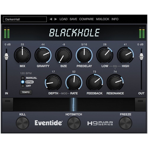 Eventide Blackhole Reverb Plugin, Software Download (Sale Ends 1st September)