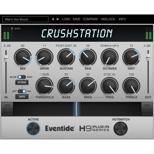 Eventide CrushStation Plugin, Software Download (Pluginpalooza Sale)