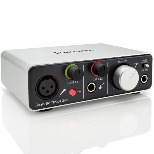 Focusrite iTrack Solo Audio Interface for iPad (B-Stock)