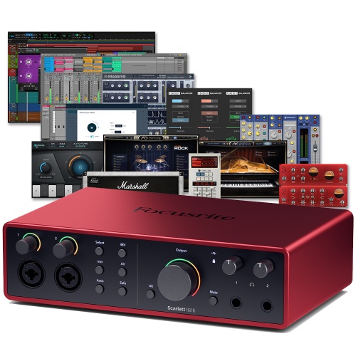 Scarlett 4th Gen, Focusrite 18i20 Audio Interface - The Disc